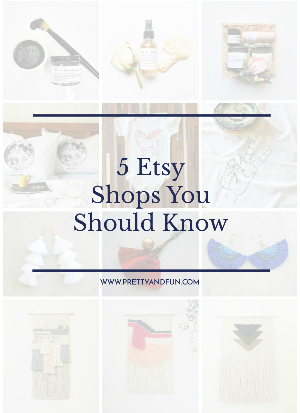 Best Etsy Shops | 5 Shops You Should Know | Pretty & Fun