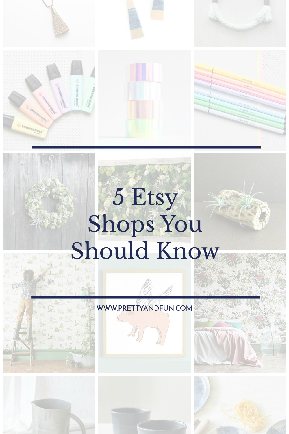 Best Etsy Shops | 5 Shops You Should Know | Pretty & Fun